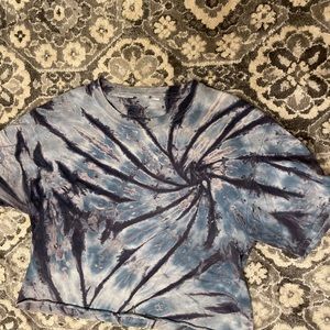 Windsor tie-dye crop T-shirt